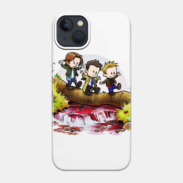 Team Free Will Goes Exploring - Supernatural - Phone Case