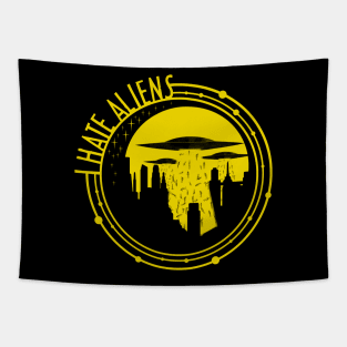 My Aliens Art Tapestry