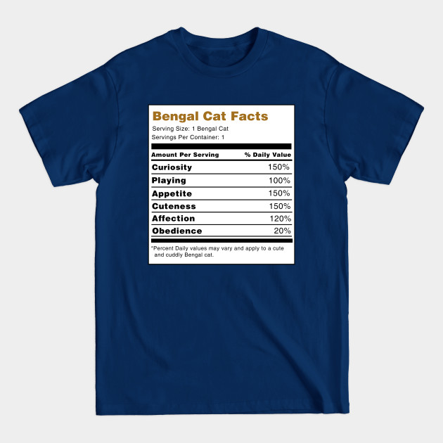 Disover Bengal Cat Facts - Bengal Cat - T-Shirt