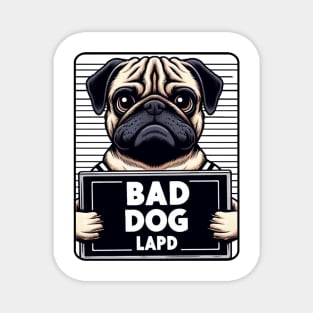 LAPD Bad Dog Jail Photo Magnet