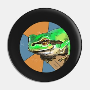 Tree Frog - Circle edit Pin