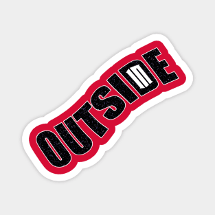 Outside In Logo 2: New Who Magnet