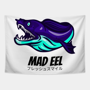 Mad Sea Eel Animal Tapestry