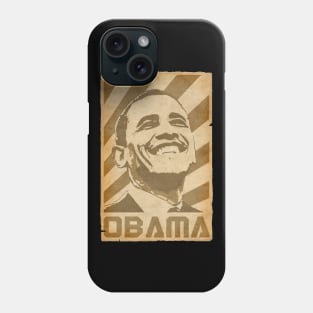 Barack Obama Retro Propeganda Phone Case