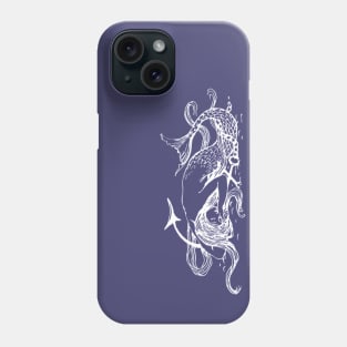 blueprint Mermaid Phone Case