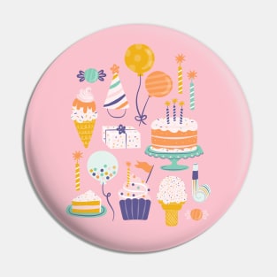 Birthday Celebration Pin