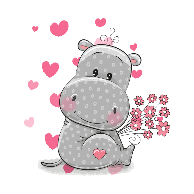 Hippopotamus love by MrKovach