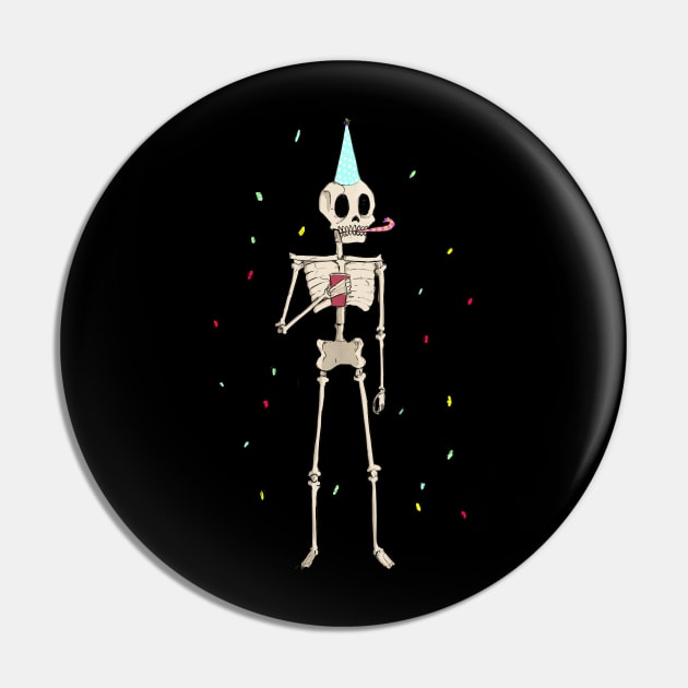 Spooky sad #6 - Party time Pin by ggzeppe