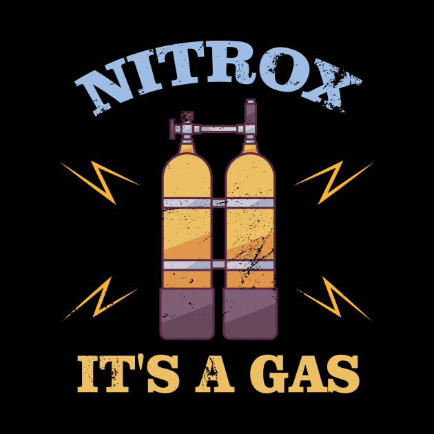 Funny Scuba Diver Nitrox Nitrogen Diving Gas Dive Lover by melostore