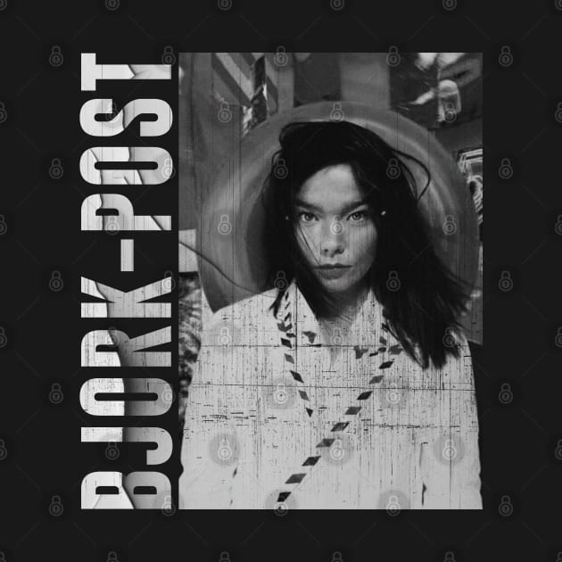 Bjork - Post // Vintage Distressed by Sal.Priadi