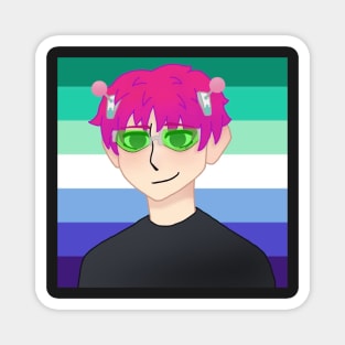 Saiki Gay Pride Magnet