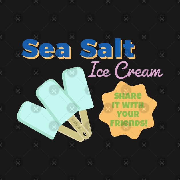Sea Salt Ice Cream, Share it with your Friends! by MidnightSky07