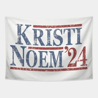 Distressed Kristi Noem 2024 Tapestry