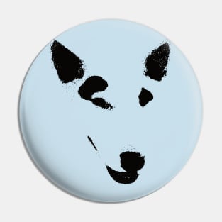 Miniature Bull Terrier Face Pin