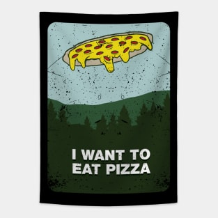 I Want to Eat Pizza Tapestry