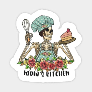 vintage kitchen design "mom's kitchen" Magnet