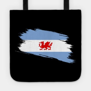 Wales Argentina flag, Welsh Patagonia Tote