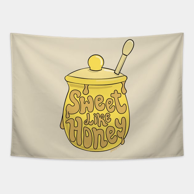 SWEET LIKE HONEY Tapestry by sagepizza