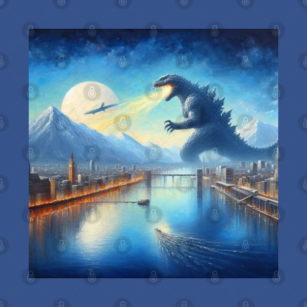 Godzilla Art . by Canadaman99