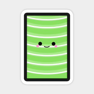 Green Smile Magnet