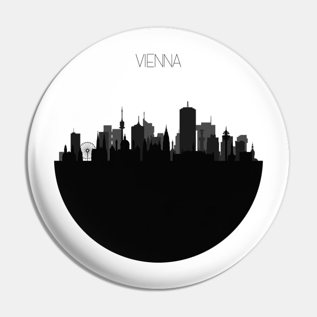 Vienna Skyline Pin by inspirowl