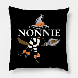 nonnie witch halloween Pillow