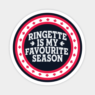 Ringette is my favourite season Magnet