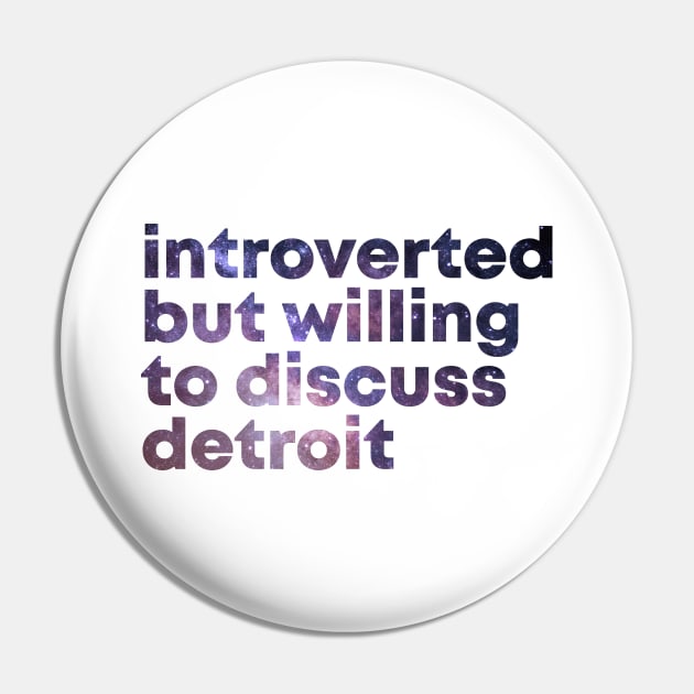 Detroit Michigan Pin by OKDave