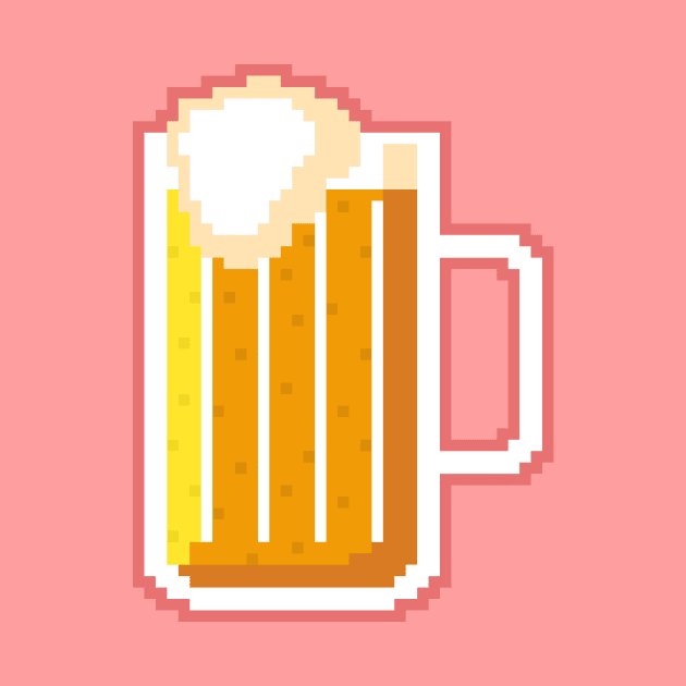 Pixel Beer by sombrasblancas