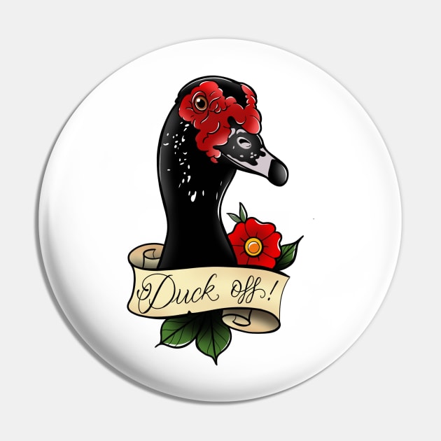 Duck off! Pin by Jurassic Ink