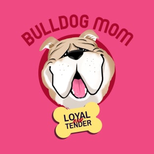 Bulldog Mom T-Shirt