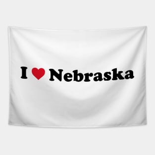 I Love Nebraska Tapestry