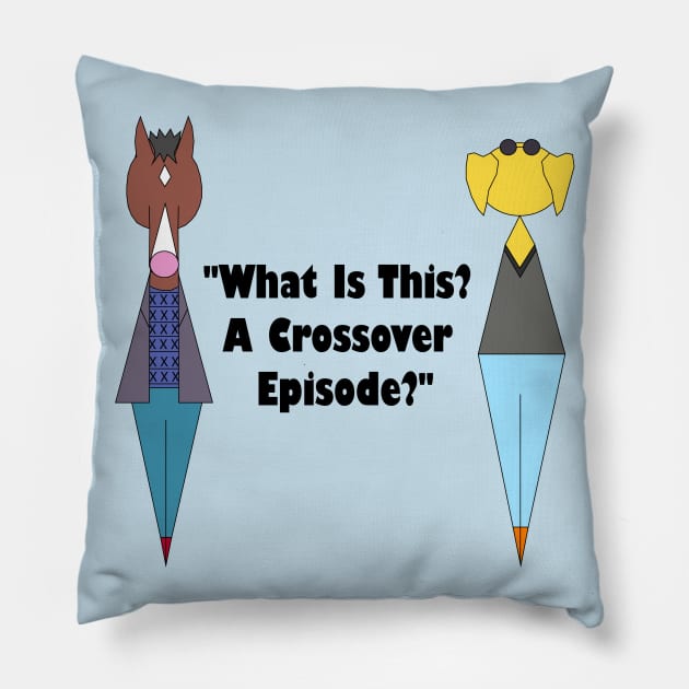 Crossover Episode Pillow by Faceless Favorites 