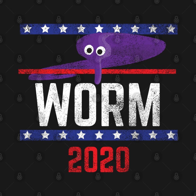 Magic Worm On A String Meme Purple Worm 2020 for President by YourGoods