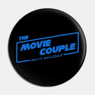 The Movie Couple Logo Tee - Royal Blue logo Pin