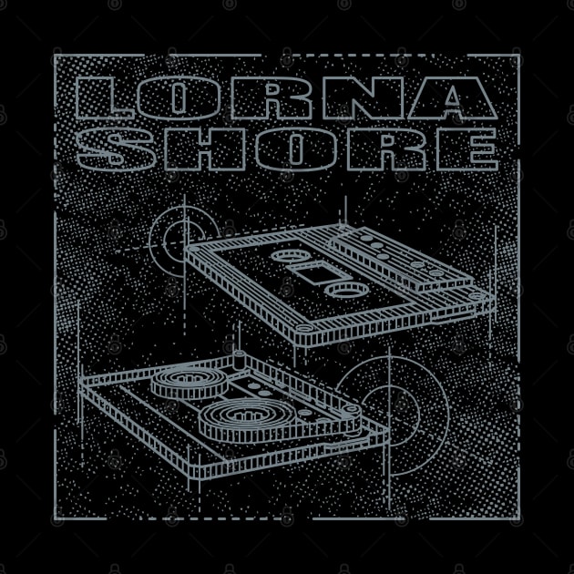 Lorna Shore - Technical Drawing by Vector Empire