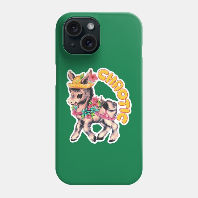 Chaotic Donkey Phone Case by Hard Cringe