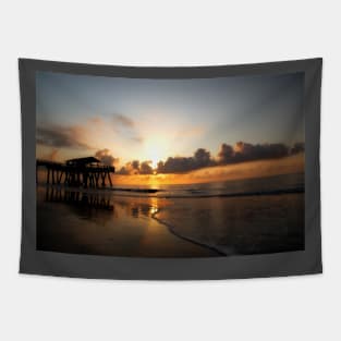 Tybee Island Sunrise Tapestry