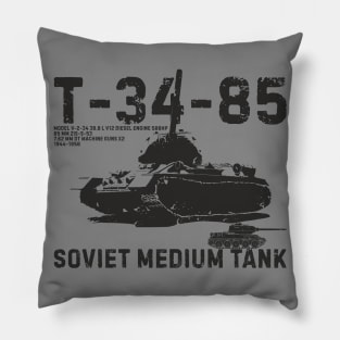 Soviet medium tank T-34-85 Pillow