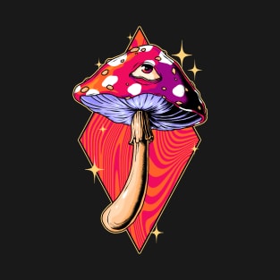 Trippy Third Eye Mushroom T-Shirt