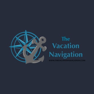 The Vacation Navigation Logo w/website T-Shirt