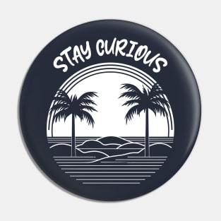 Stay Curious Pin