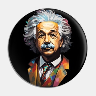 Albert Einstein Pin