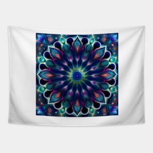 Peacock Mandala Tapestry