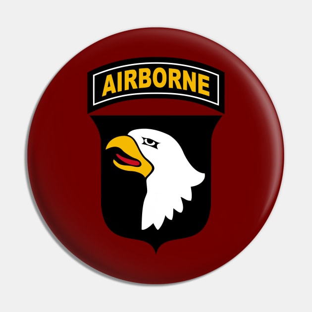 101st Airborne Division Patch Pin by TCP