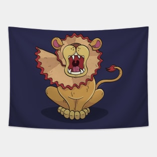 Lion of sharpener Tapestry