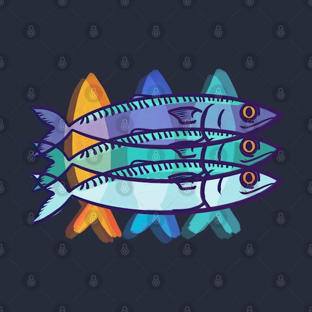 3 stylish mackerels by Mimie20