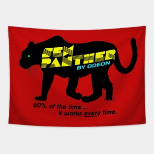 Sex Panther Cologne by Odeon - Anchorman Exclusive Tapestry