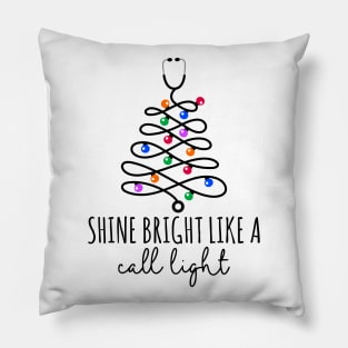 Stethoscope With Christmas Light Pillow