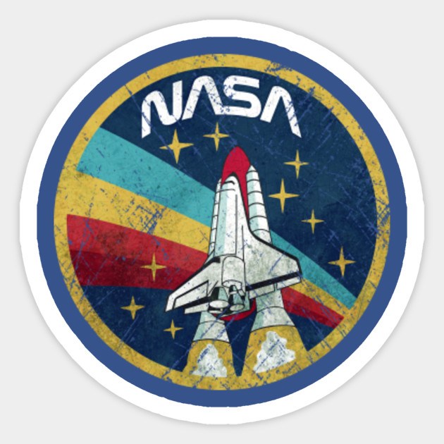 Nasa Vintage Colors V01 - Nasa - Sticker | TeePublic